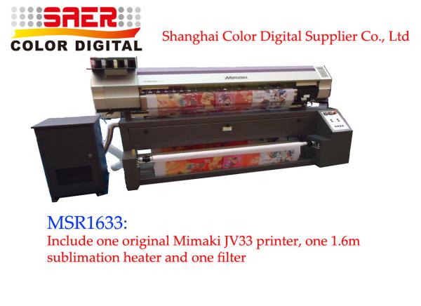 Cheap Water based Direct Sublimation Digital Fabric Printing Machine with fixer for sale
