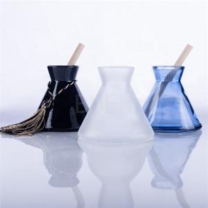 China Blowing Decorative Home Glass Fragrance Diffuser Refillable Plug on sale