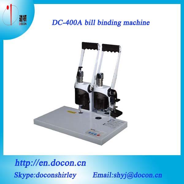 Cheap DC-400A manually bill binding machine for sale