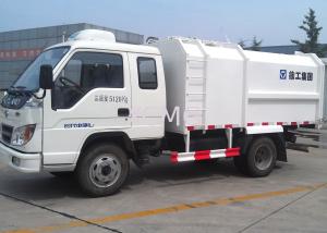 Self Dumping Side Loader Garbage Compactor Truck 3tons Special Purpose Vehicles
