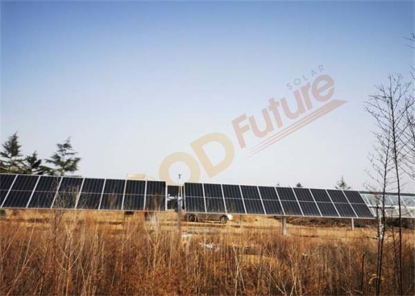 Cheap 1000V One Axis Solar Tracker With Max 90 Modules for sale