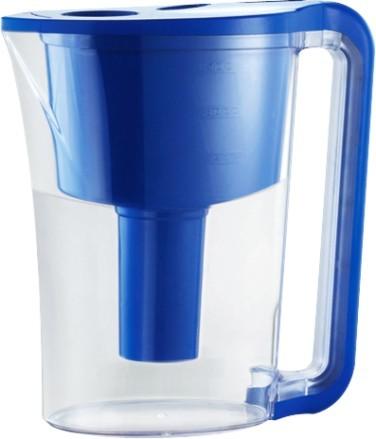 Cheap AS / ABS / PP Direct Drinking Plastic Water Filter Pitcher Display Sreen Included 3.5L for sale