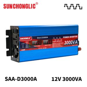 China Display 3000w Modified Sine Wave Inverter Versatile 12v To 220v Inverter on sale