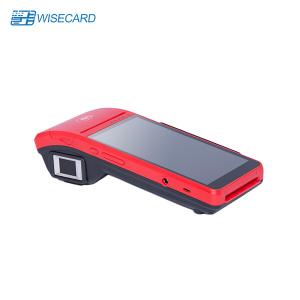 China PCI Biometric Handheld POS Terminal 2.4GHz ISM Dual Camera on sale