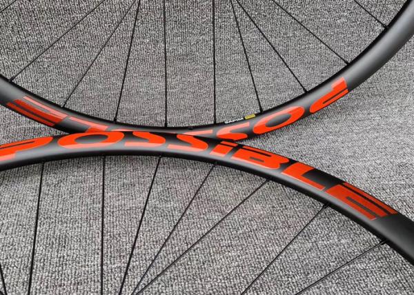 Cheap Easy Peel Bicycle Wheel Decals Resistant To Rub Customized Color for sale