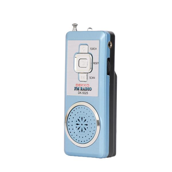 Cheap Portable FM Speaker Radio Auto Scan Built In Speaker OEM Color Mini Pocket Radio for sale