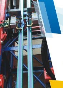 China BHFS-5-25D/130 Elevator Slide Contact Line Power Supply Device For Construction Lifts on sale