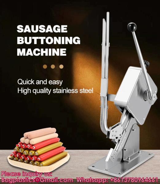 Cheap Manual Sausage Tying Machine Knotting Clipper Machine U-shape Manual Sausage Knot Machine Multi-scenario Use for sale