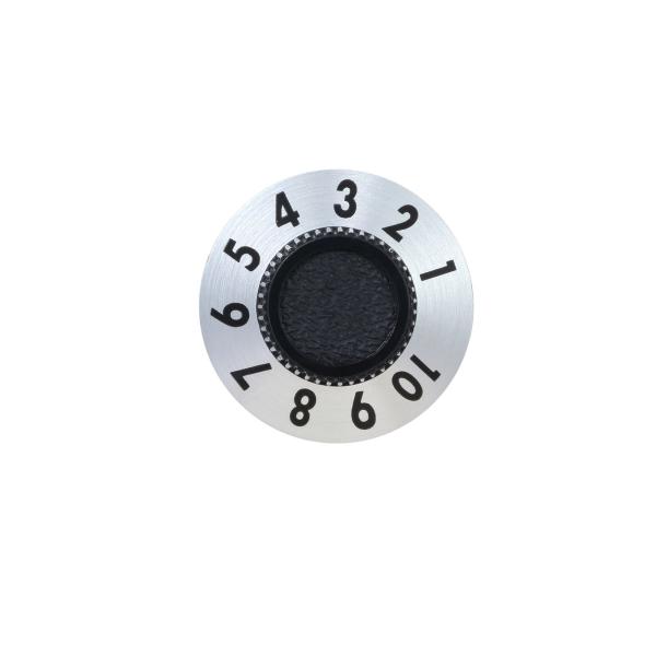 Cheap Customize Knob Height 20mm Custom Potentiometer Knobs In Black for sale