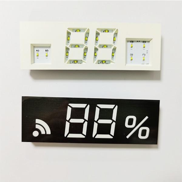Cheap Humidifier Purifier 2 Digit 7 Segment Display  76*25mm for sale