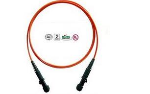 Cheap MTRJ Core Multi Mode Fiber Optical Patch Cord For Communication System for sale