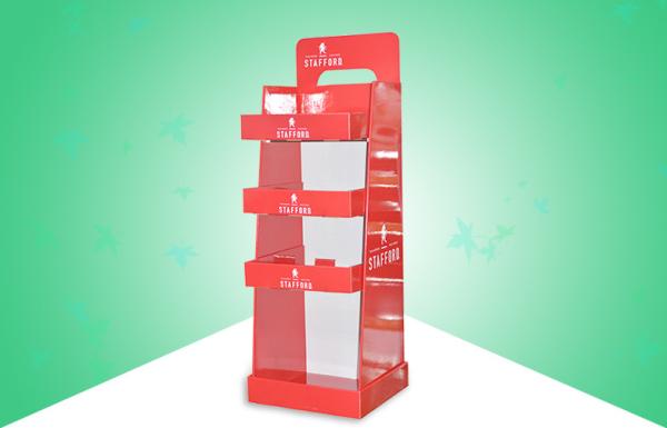 Cheap Custom Cardboard Free Standing Display Units for sale