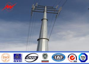 Electrical Steel Utility Power Poles For Distribution Line Project