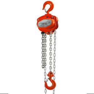 China Color Optional Hand Chain Hoist Multipurpose For Construction Lifting Material on sale