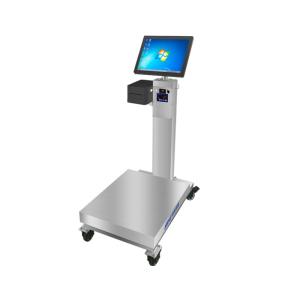 Weighing Industrial Platform Scale 60cm by 80cm with Rotating 15 Android Touchscreen