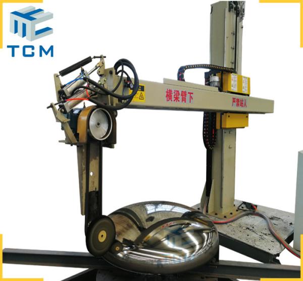 Cheap CNC Steel Ellipsoidal Head Surface Grinding Buffing Automatic Polishing Machine for sale
