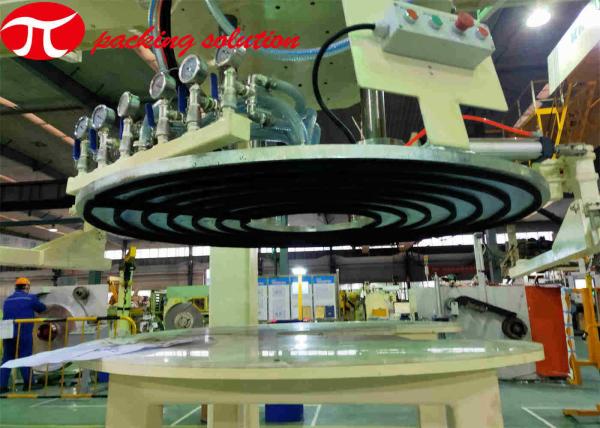 Cheap High Efficiency Copper Coil Packing Machine With Welding Stacking And Circumferential Labeling System for sale