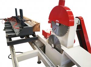 Best Heavy Duty Circular Twin Blades Lumber Saw Mill Auto Feeding Sawmill Machine wholesale
