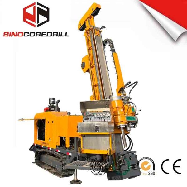 Cheap Compact Structure Core Drill Rig Mining Exploration Borehole Full Hydraulic Surface for sale