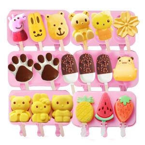 Best Thickened Harmless Silicone Ice Cream Moulds , Durable Ice Cream Cake Mold Silicone wholesale
