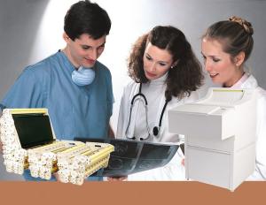 China Medical Tablet Automatic X Ray Film Processor Professional 70 - 140s Running Time on sale