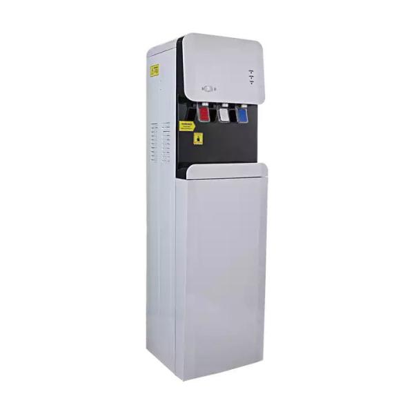 Cheap 3 Taps Pipeline Water Cooler Dispenser R134a refrigerant Built In Inline Filters for sale