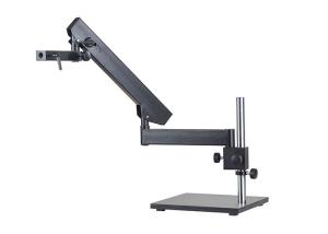 China Industrial Stereo Microscope Stand , Articulating Arm Microscope Stand With C - Clamp on sale