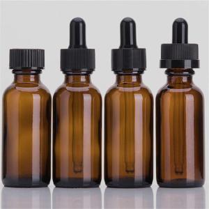 China Ultralight Durable Essential Oil Glass Bottles With Dropper 8oz 16oz Odorless on sale