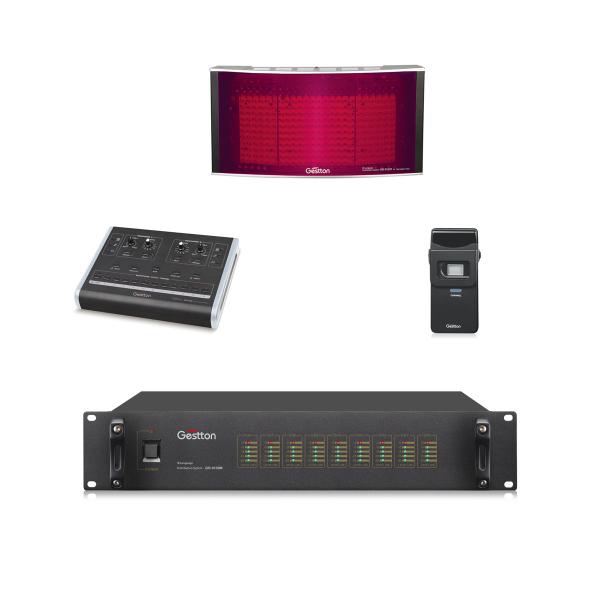Cheap Digital Infrared Receiver Simultaneous Interpretation System 1+8 Channel for sale