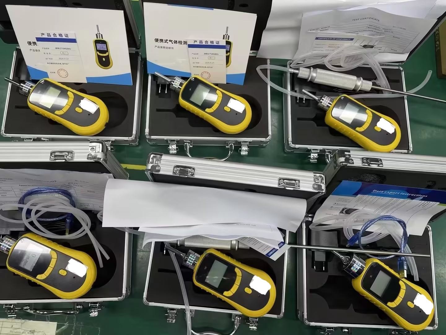 Pumping Suction Imported Sensor Multi Gas Detector With Fast Response And High Accuracy For Various Industries