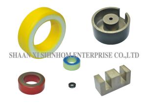China Various Size Cylindrical Ferrite Core , Ferrite Toroid Core Small Volume on sale