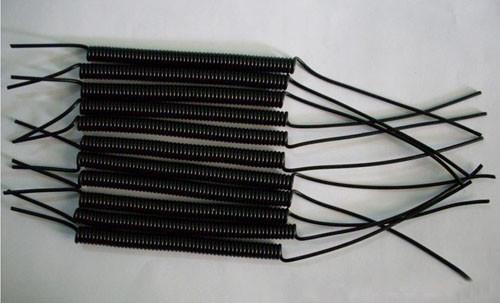 Cheap China Factory Solid Black Spring String Tether Part Good Semi-finished Tool Tether for sale