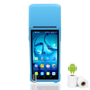 Android Handheld POS Terminal Machine Smart Cashier With Printer