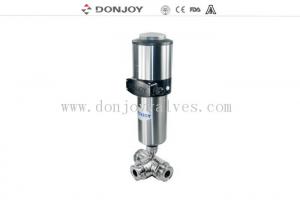 Best Pnuematic three link Sanitary Ball Valve with C-TOP / Positioner DC 24V , DN50 wholesale