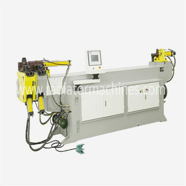 Cheap Manual Feeding And Manual Angle Rotation DW75NC Hydraulic Hand Pipe Bender With Max Effective Distance Of Mandrel 2950mm for sale