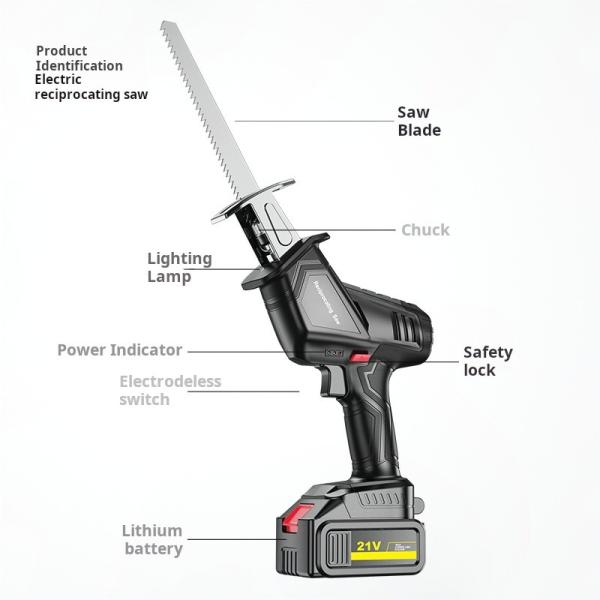 Cheap Variable Speed Reciprocating Electric Chain Saw With Large Capacity Lithium Battery for sale