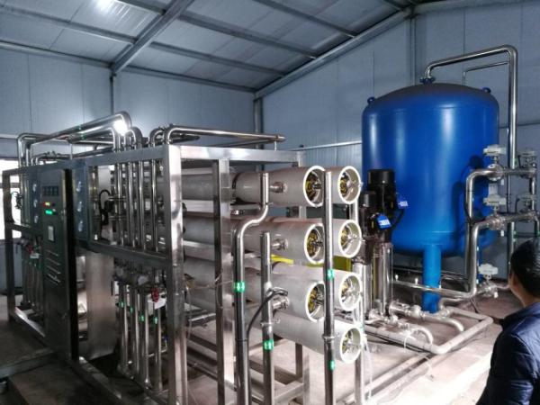 Cheap 98% 3m3 Reverse Osmosis Desalination System With U PVC Pipe for sale