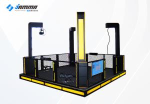 4P Shooting Game Simulator With PP Gun Small Area Automatic Adjust Glasses Height