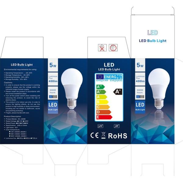 White 9W LED bulb e27, China led bulb lights maker
