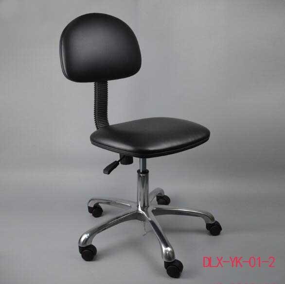 Cheap PU Leather Anti Static Chair Ergonomic Laboratory Stools For Clean Room for sale