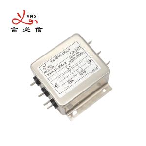 10A 20A Three Phase Filter Inverter Passive EMI/RFI Filter For Three Phase Motor Drives