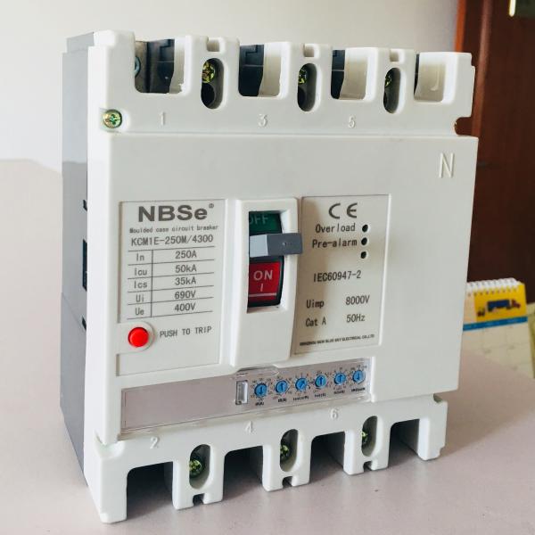 Cheap Electronic Adjustable Circuit Breaker With Material High Current Tripping Function for sale