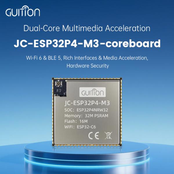 JC-ESP32P4-M3-C6 Industrial Grade 400M Main Control Frequency ESP32 Display
