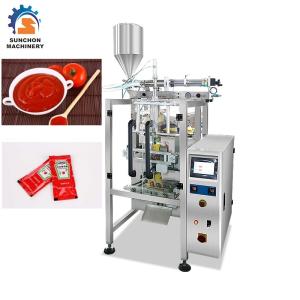 800ML Vertical Liquid Packing Machine For Ketchup / Tomato Paste Sachet