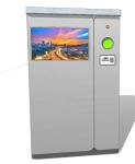 PET Bottles Can Smart RVM Reverse Vending Machine With Compressor