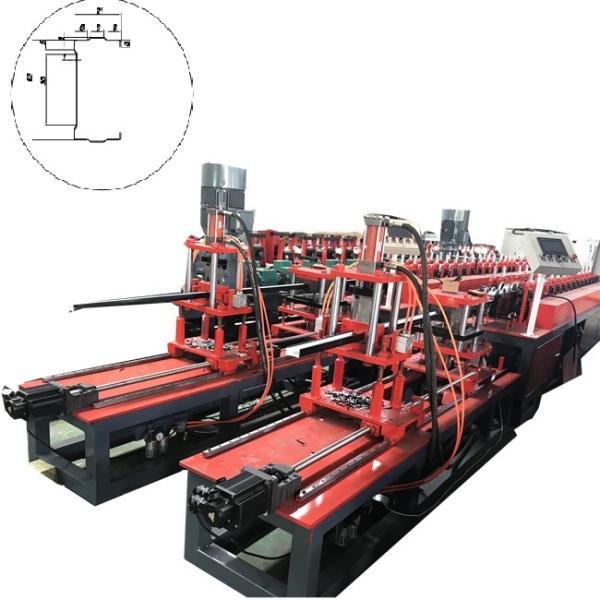 Cheap LED Light Box Shutter Profile Machine T5 Profile Rolling Machine for sale