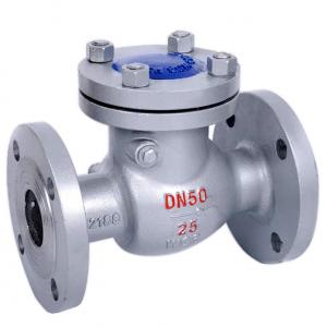 China ASME B16.34 And API 6D ANSI Flange Bolted Bonnet 316 Stainless Steel Swing Check Valve on sale