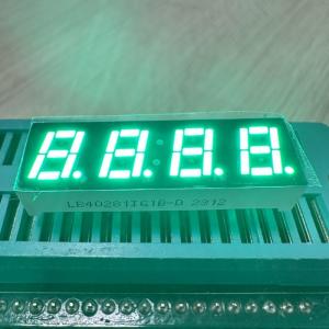 Best Green 4 Digit 7mm LED Display 7 Segment Common Anode for Temperature Controller wholesale