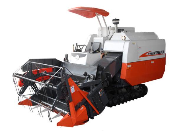 Cheap Kubota 688Q combine harvester, rice farm machinery combine harvester for sale