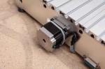 Customized Height of cnc machine AMAN 3040CH300 4axis 200W CNC router